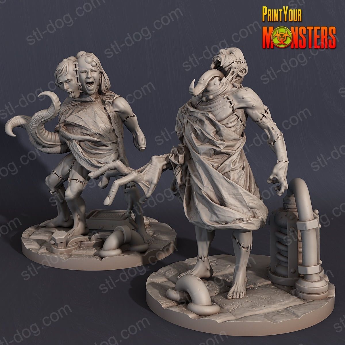 里奇勒博士的恐怖实验室 Dr. Richler's Horrifying Laboratory 3D打印图纸